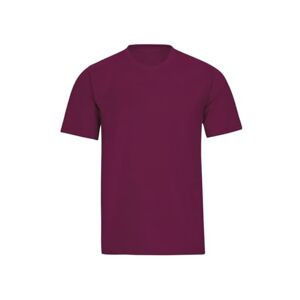 Trigema 637202 Men's Cotton T-Shirt ( Herren T-shirt Deluxe 637202) Red (Sangria 089) plain, size: 4xl