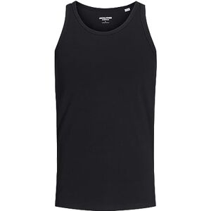 JACK & JONES Men's BASIC TANK TOP 1-2-3 2014 NOOS, Black (Black C-N10), X-Large