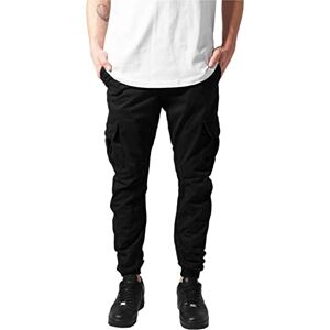 Urban Classics Men's Pants Cargo Jogging Pants Black (Black) XL