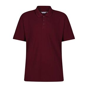 Trutex Limited Boy's Short Sleeve Plain Polo Shirt, Maroon, 14 Years (Manufacturer Size: Medium)