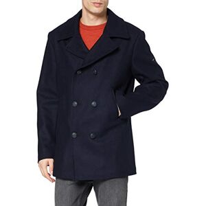 Armor Lux Men's Coat 3706, Blue Blue (300 Navire), L (Manufacturer Size: 48)