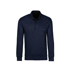 Trigema Herren 674602 Sweatshirt, Blau (Navy 046), 5XL EU