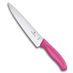 Victorinox 19 cm Carving Knife Blister Pack, Pink
