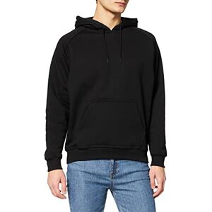 Urban Classics Men's Plain Hoodie, black