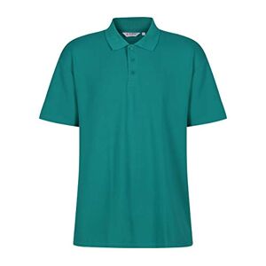 Trutex Limited Boy's Short Sleeve Plain Polo Shirt, Emerald, 5-6 Years (Manufacturer Size: 22-23