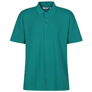 Trutex Limited Boy's Short Sleeve Plain Polo Shirt, Emerald, 5-6 Years (Manufacturer Size: 22-23