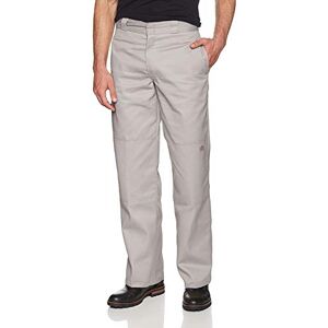 Dickies Men's Double Knee Work Trousers, Grey (Silver Grey Sv)