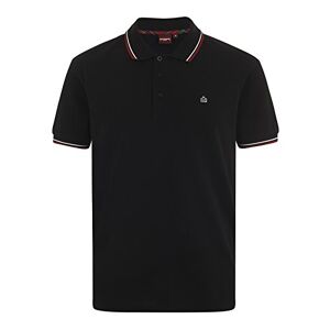 merc of London Men's CARD, Polo Shirt Plain Polo Short Sleeve Polo Shirt, Black, X-large (manufacturer Size: X-large)