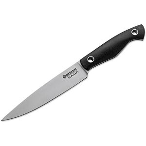 Böker Saga G10 Satin Utility Knife, 26.7 cm, Black