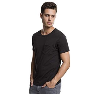 Urban Classics T-Shirt Quilted Pocket Tee S blk/blk