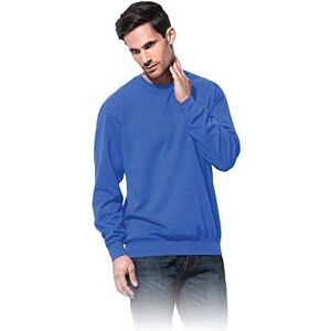 Stedman Apparel Herren Sweatshirt Gr. L, Blau Blue (Bright Royal)