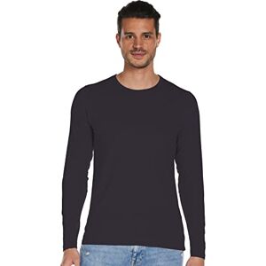 JACK & JONES Men’s Basic O-Neck Tee L/S Noos Long-Sleeved Top (Basic O-neck Tee L/S Noos) Blue (Navy Blue) plain, size: 50