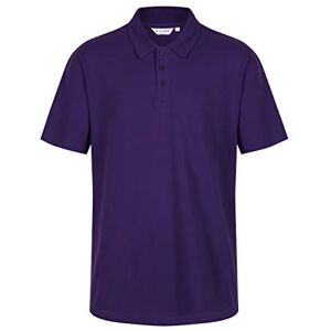 Trutex Limited Unisex Short Sleeve Plain Polo Shirt, Purple, 1-2 Years (Manufacturer Size: 18-19