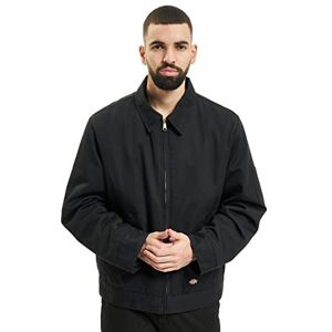 Dickies Men's Lnd Eisenhower Jk Long Sleeve Jacket, Black, XX-Large (Manufacturer size: XXL)