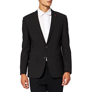 Roy Robson Men's slim fit suit jacket, Black (Black 1)