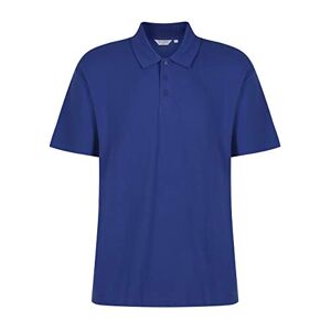 Trutex Limited Unisex Short Sleeve Plain Polo Shirt, Royal, 9-10 Years (Manufacturer Size: 25-27