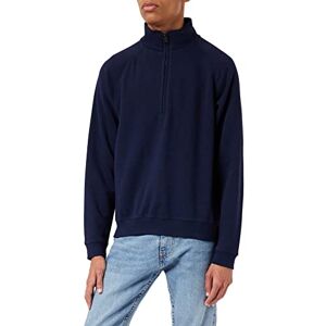 Fruit of the Loom Men's SS108M Long Sleeve Sweatshirt, Blue (Deep Navy), Large