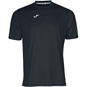 Joma Herren Kurzarm-Sport-T-Shirt Leicht und atmungsaktiv Ideal für alle Sportarten Combi 2XL-3XL- Schwarz