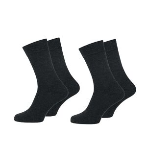 Nur Der 2er Pack Baumwolle Business Socken Classic mit Komfortbund Herren