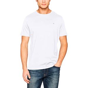 LERROS Men's Crew Neck 1/2 Sleeve T-Shirt White Weiß (WHITE 100) 52 (Brand size: L)