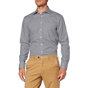 Seidensticker Men's Regular Non-Iron Kent Long Sleeve Business Shirt