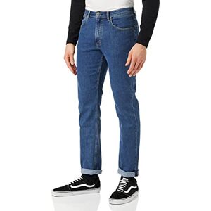 Lee men’s Brooklyn straight jeans (Brooklyn Straight Jeans) Blue (Mid Stonewash), size: 31W / 34L