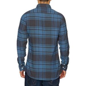 benson FL12-SH02PT Men's Shirt Blue/Black X-Large