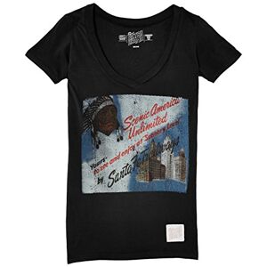The Original Retro Brand Santa Fe Printed Men's T-Shirt Black X-Small