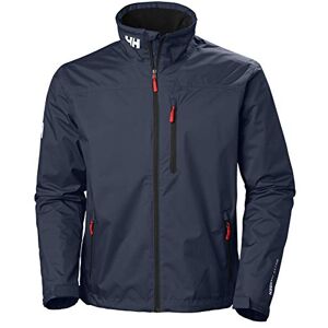 Helly Hansen Men’s Crew Midlayer Jacket, Waterproof, blue, xxl