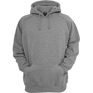 Urban Classics Men's Blank Hoodie, gray