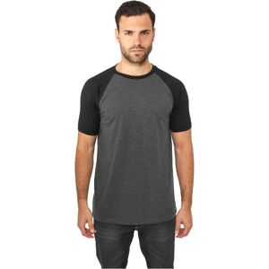 Urban Classics Men’s Raglan Contrast T-Shirt (Raglan Contrast Tee) Cha/Blk, size: xxl