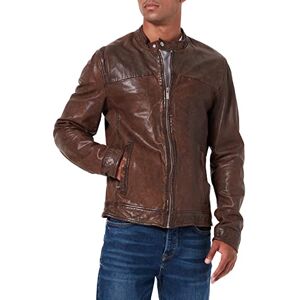 Oakwood Herren Lederjacke Echtleder 60901, Gr. XX-Large (Herstellergröße: 2XL), Braun (Marron)