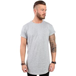 Urban Classics Shaped Long Tee Men’s T-Shirt, gray