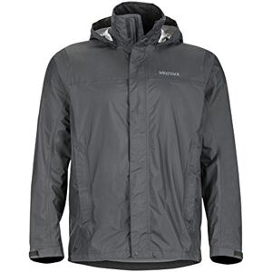 Marmot PreCip Men's Rain Jacket Waterproof Windproof & Breathable, grey, s