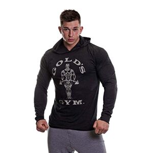 Gold's Gym Golds Gym Hooded Shirt, Long Sleeve, m