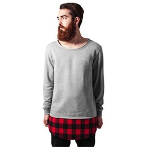 Urban Classics Men's Long Sleeve Sweatshirt Multicoloured X-Large