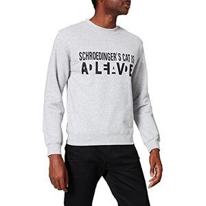 Touchlines Schroedinger's Cat Wanted Men's Pullover s heather grey