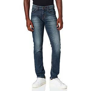 TOM TAILOR Marvin Men's Straight Jeans (Marvin Straight) Blue (Mid Stone Wash Denim 1052), size: 30W / 34L