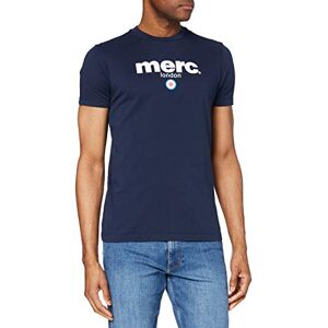 merc of London Herren Brighton, T-Shirt, Blau (Navy), X-Large