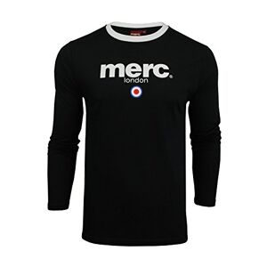 merc of London Herren Fight, T-Shirt, Schwarz (Black), XS