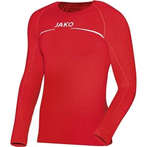 JAKO Comfort Children's Long-Sleeved Shirt, red, 116/128