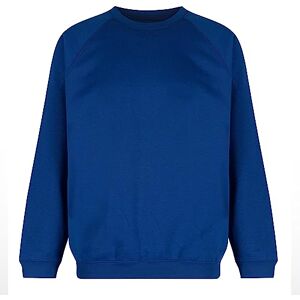 Trutex Limited Unisex Kinder Sweatshirt 260G V-Neck,, CJS-ROY-3/4, Gr. 98 (Herstellergröße: 20-22