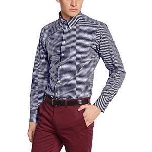 merc of London Herren JAPSTER, Shirt Smoking Hemd, Blau (Royale Blue), X-Small (Herstellergröße: XS)