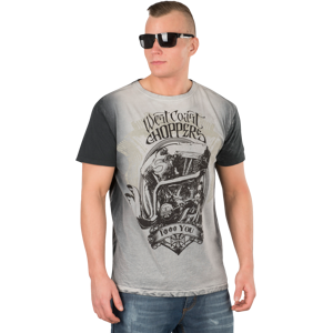 West Coast Choppers T-Shirt  F*** You Vintage, Grå