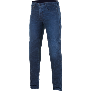 Alpinestars MC-Jeans  Copper V2 Plus Denim Regular Fit Dark Aged, Blå