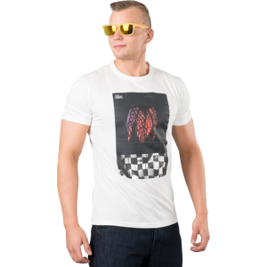 Dainese T-Shirt  Demon-Flower 72, Hvid