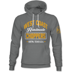 West Coast Choppers Hættetrøje  Handmade, Grå