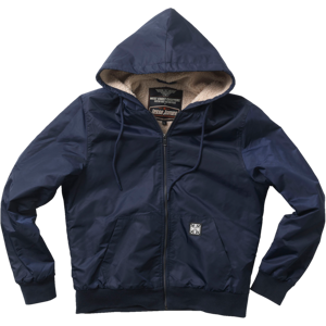 West Coast Choppers Jakke  BFU Nylon Sherpa, Marineblå