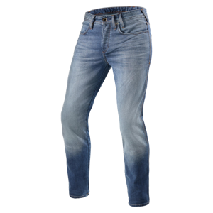 REV'IT! MC-Jeans  Stempel 2 SK, Medium Blå Vasket