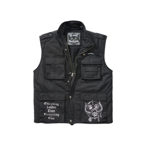 Brandit Vest  Motörhead Ranger, Sort  M